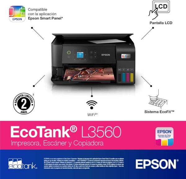 EPSON L3560 IMPRESORA MULTIFUNCIONAL DE TINTA CONTINUA