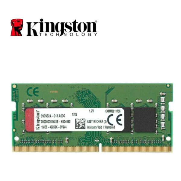 MEMORIA RAM PARA LAPTOP DDR4 8GB KINGSTON 2666MHZ KVR26S19S6/8