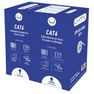 Caja cable UTP interior cat 6 unno