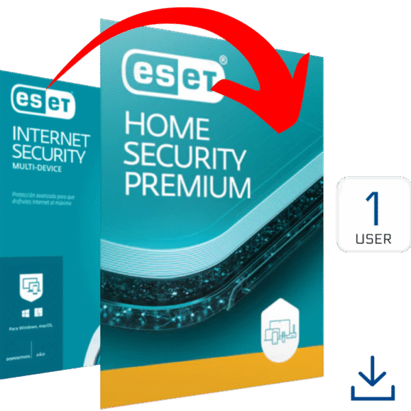 Eset Home Security Premium 2025 1 User 1 Año