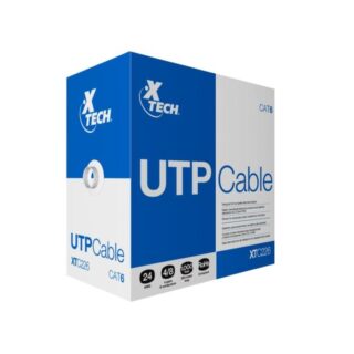 Caja cable UTP interior cat 6 Xtech