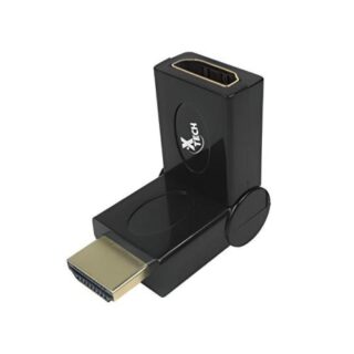 Adaptador con conector HDMI® macho a HDMI® hembra con ángulo ajustable XTC-347